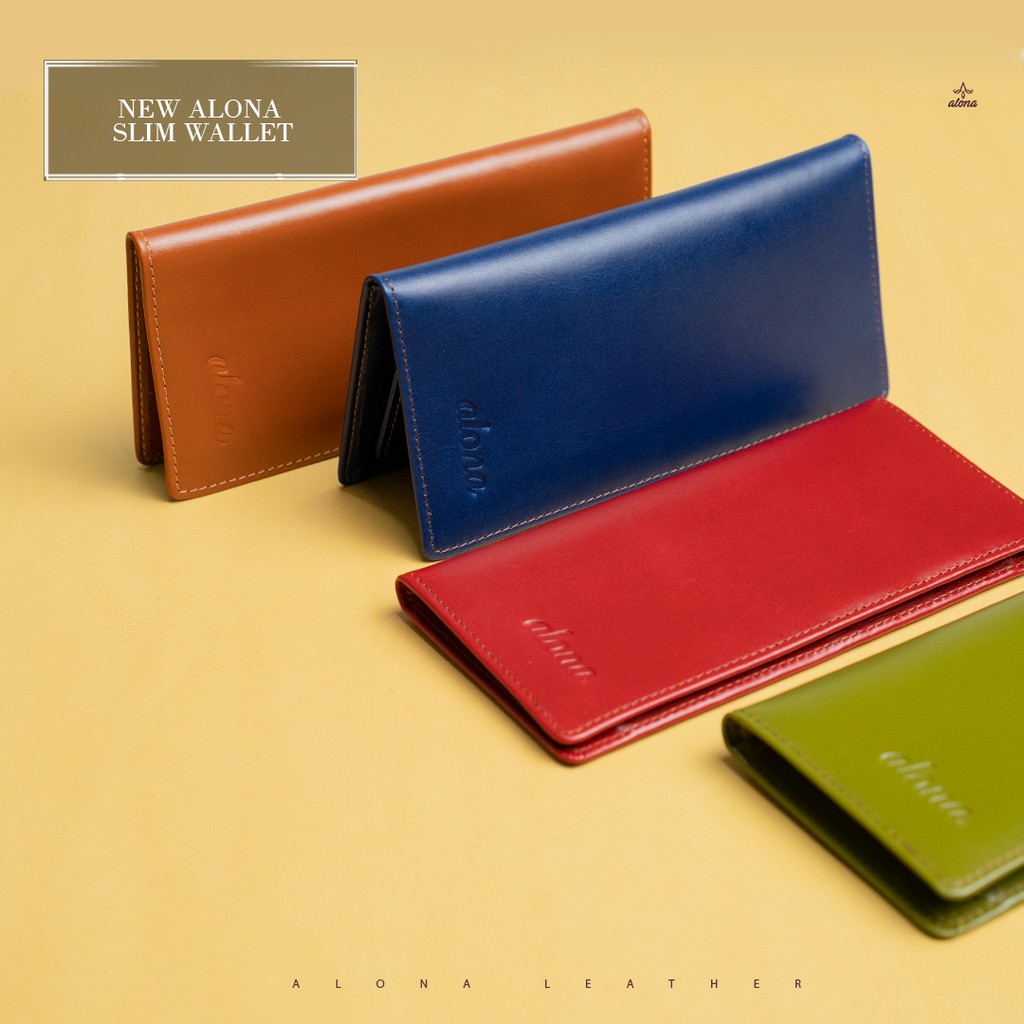 REVEN LEATHER - dompet panjang wanita dompet alona Aurelia kulit asli