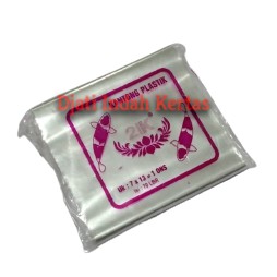 ADA PROMO!!! Plastik PP KOI Bening Ukuran 1 Ons ( 7x13 )/Plastik Bening/Plastik PP Bening