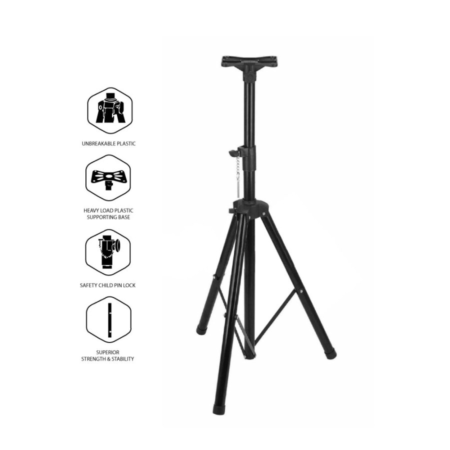 Stand Speaker Tripod kualitas bagus kokoh kuat besi tebal OXIMUS R300