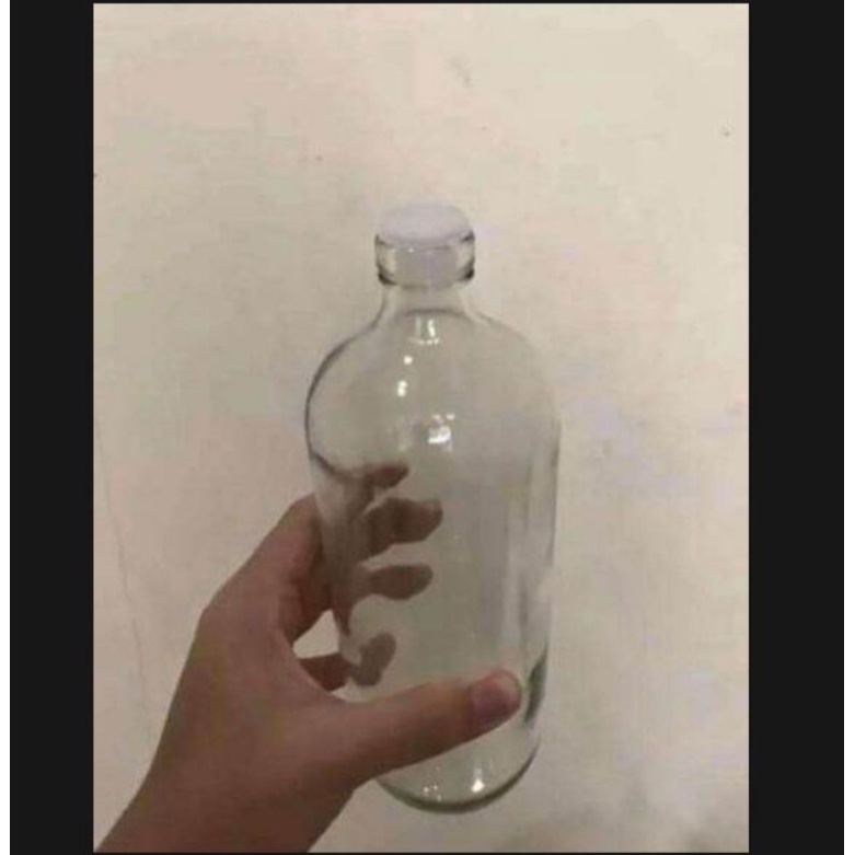 Botol Bensin//Botol Kaca 1Liter