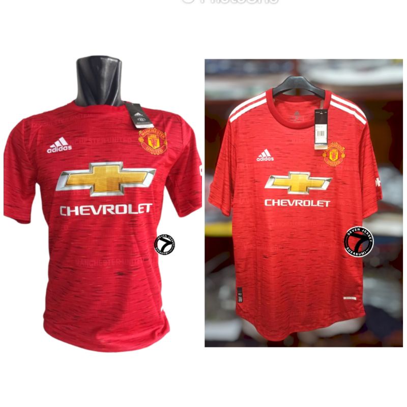 Jersey Manchester United MU Home Player Issue PI 2020/2021 Import Premium Quality