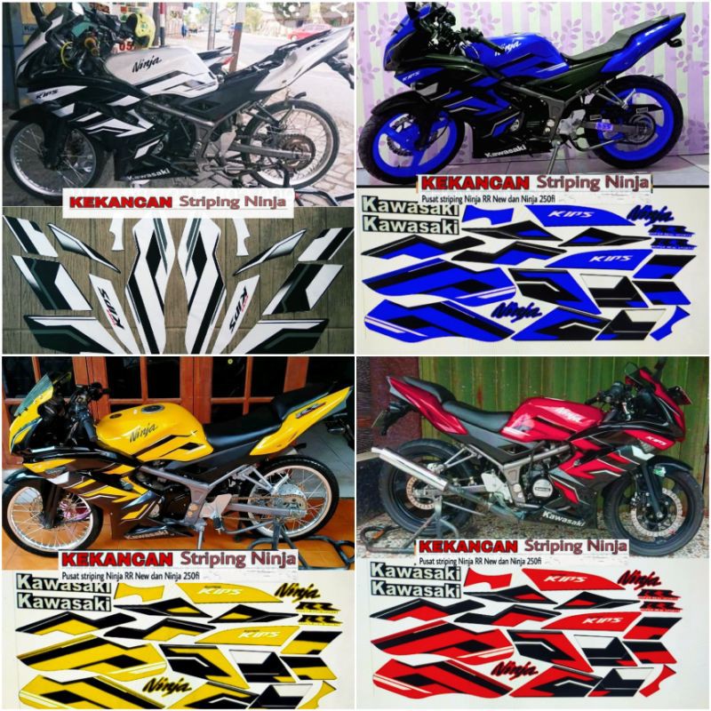 Jual Striping Ninja RR New 2015 SE Custom Warna (COD) | Shopee Indonesia