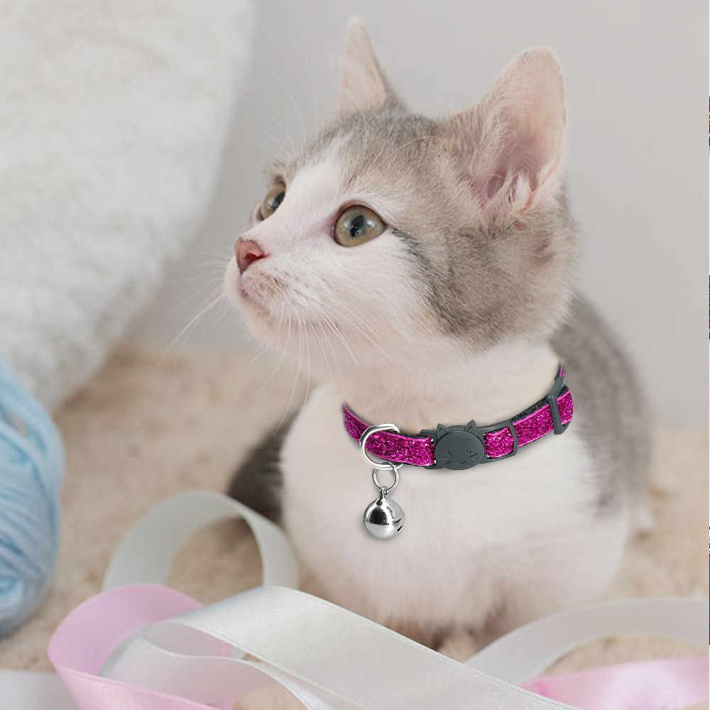 Kalung Anjing/Kucing Model Kepang Dengan Gesper