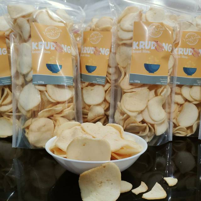 

Krudang Kerupuk Udang ukuran 100gram