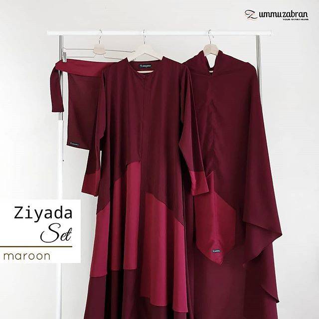 Gamis set Ziyada ummu zabran