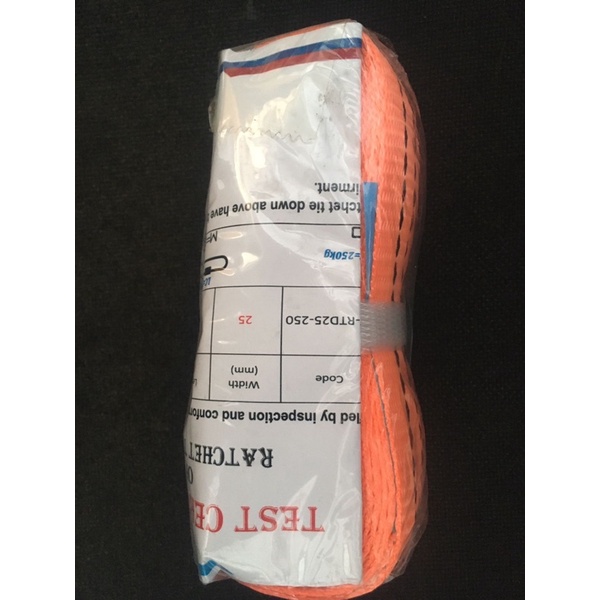 Webbing Cargo Lashing Belt 3 Ton 10 Meter Rachet Tie Down Trackbelt Tali Ikat Sabuk Truk