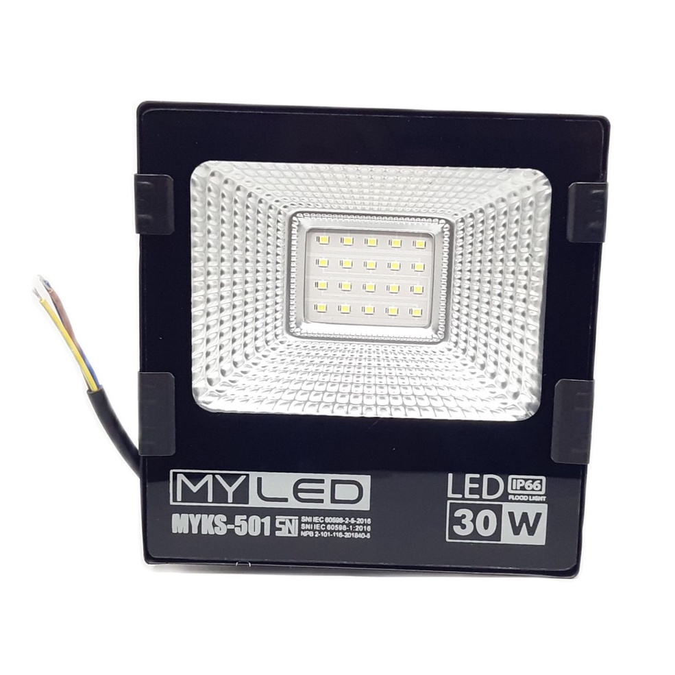MYLED Lampu LED Sorot / Lampu Tembak Flood Light 30 Watt