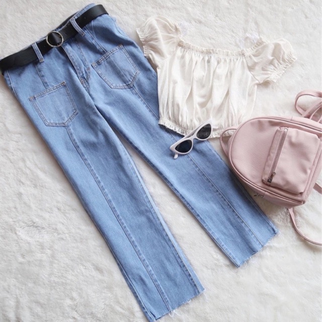  Celana  Boyfriend  jeans pocket original levis  by laamia 