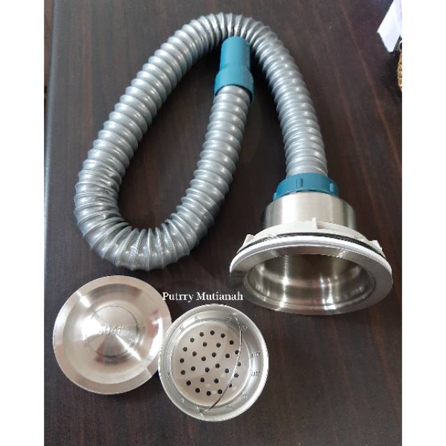 selang afur stainless Paket Selang dan Afur Stainless Pembuangan Sampah Selang Single Ekonomis