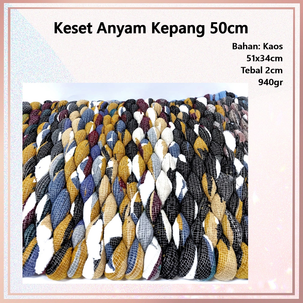 Keset  Kepang Bahan Kaos 50cm