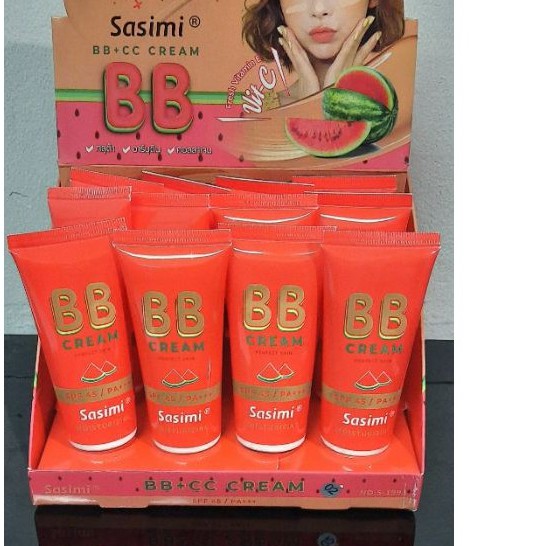 PROMO!!!BB+CC CREAM SASIMI WATERMELON