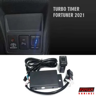 Turbo Timer mobil toyota Fortuner 2021-2022 ferrari variasi