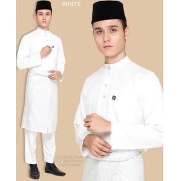 Baju Melayu Pria Teluk Belanga S-XXL