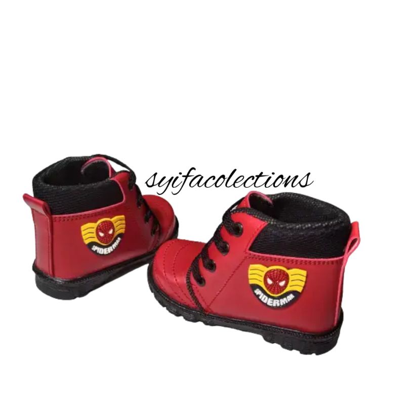 SEPATU ANAK LAKi_LAKi  MOTiP SPiDERMAN Lucu