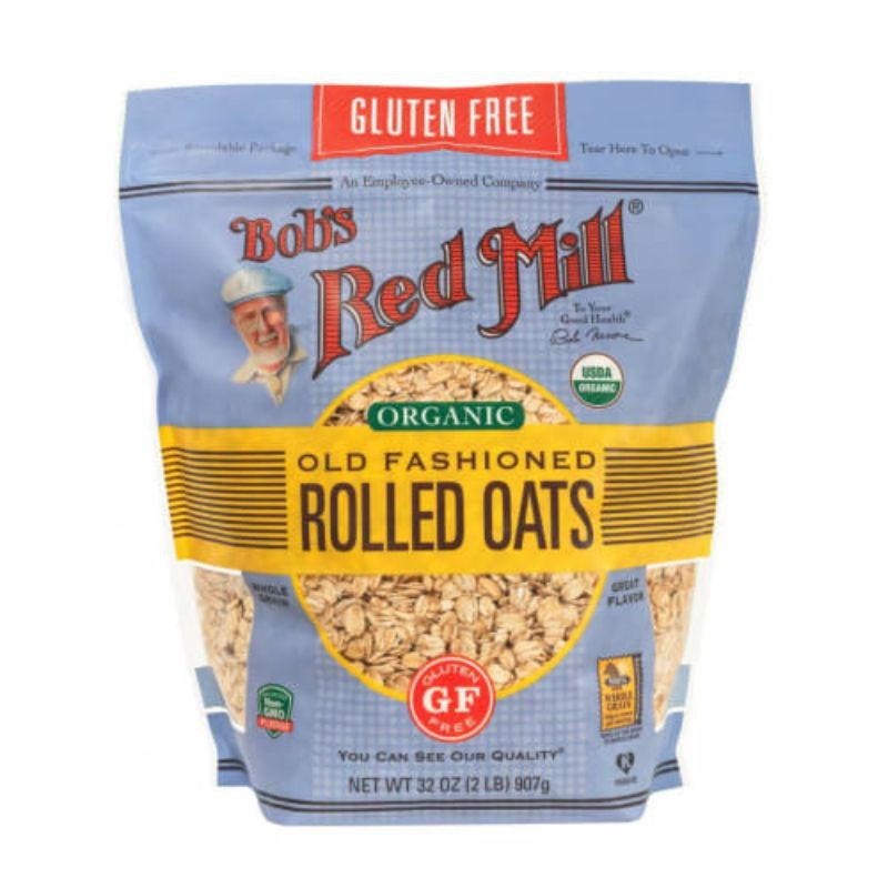 

Bob's Red Mill Organic Gluten Free Old Fashioned Rolled Oats 32 oz bob bobs