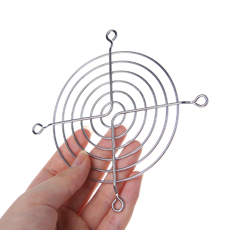 Pelindung Pelindung Jari Grill Kipas Angin BT Diameter 90mm Silver (Isi 1pcs)