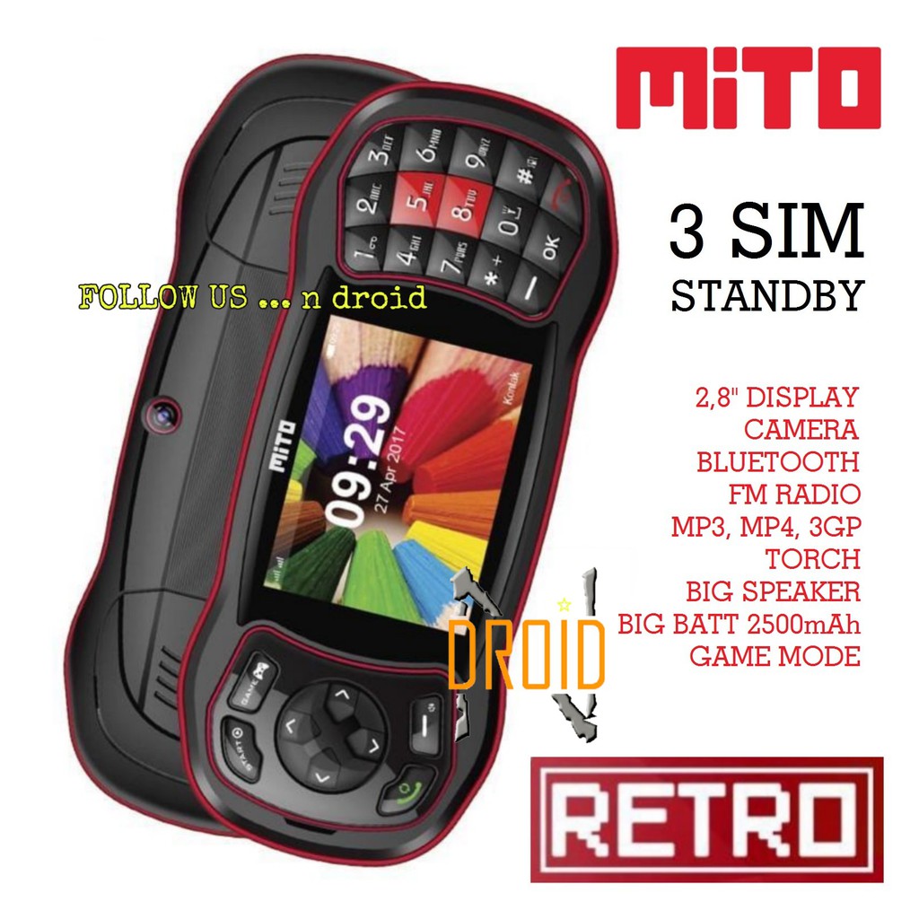 Harga Mito Retro Terbaik Mei 2021 Shopee Indonesia