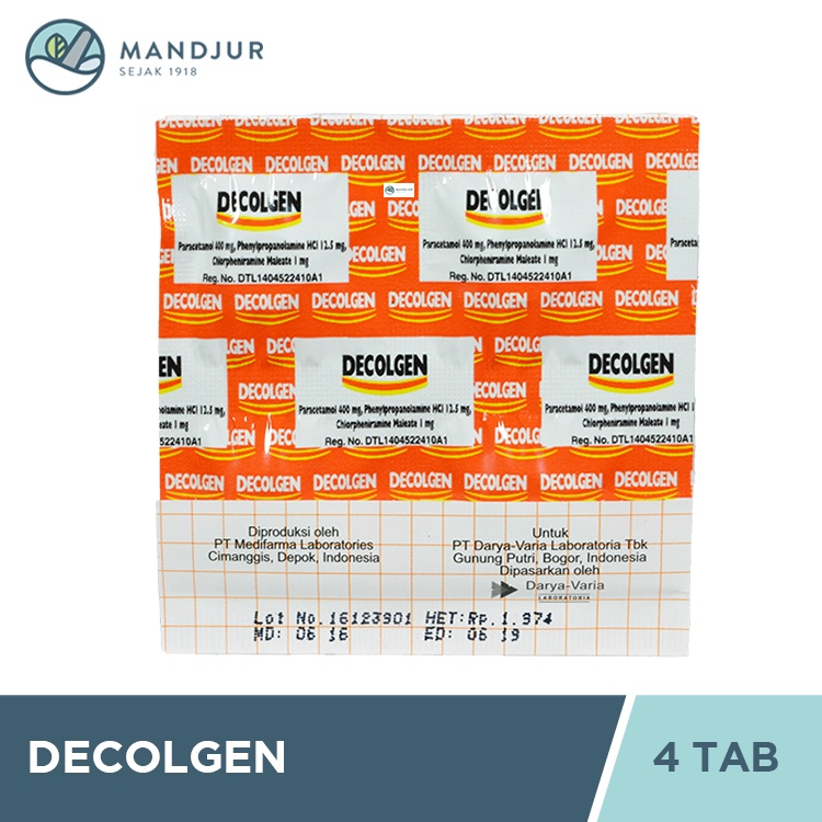 Decolgen - Obat Flu, Hidung Tersumbat, Sakit Kepala-1