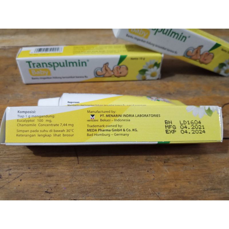 TRANSPULMIN BABY BALSAM 10G - ED 01/2026