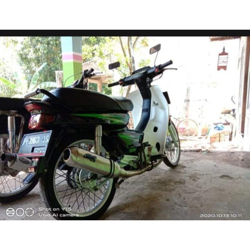 knalpot Dos kapsul all motor bebek grend c70 Supra karisma Shogun Vega Jupiter dll