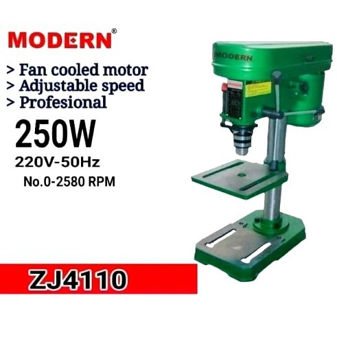 MODERN BOR DUDUK 13MM MESIN BENCH DRILL ZT4110 250 WATT BOR DUDUK
