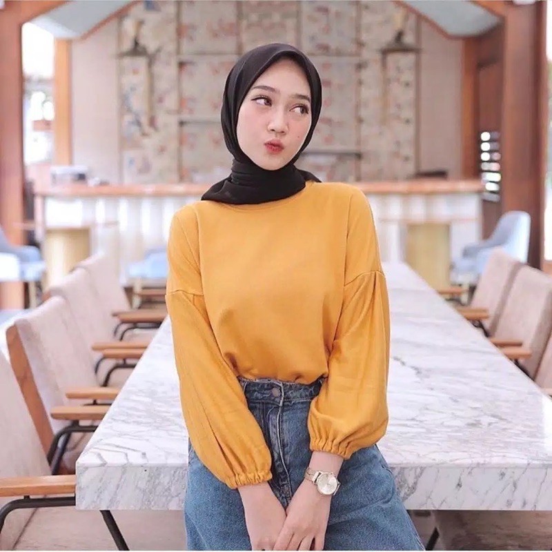 Baju Blouse Lucy Lengan Panjang