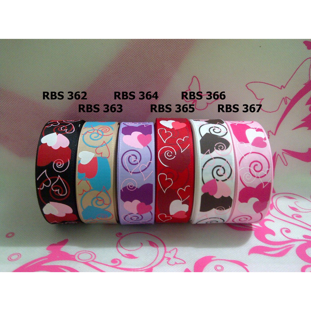

[10 YARD] PITA GROSGRAIN MOTIF LOVE SALE RBS 362,363,364,365,366,367