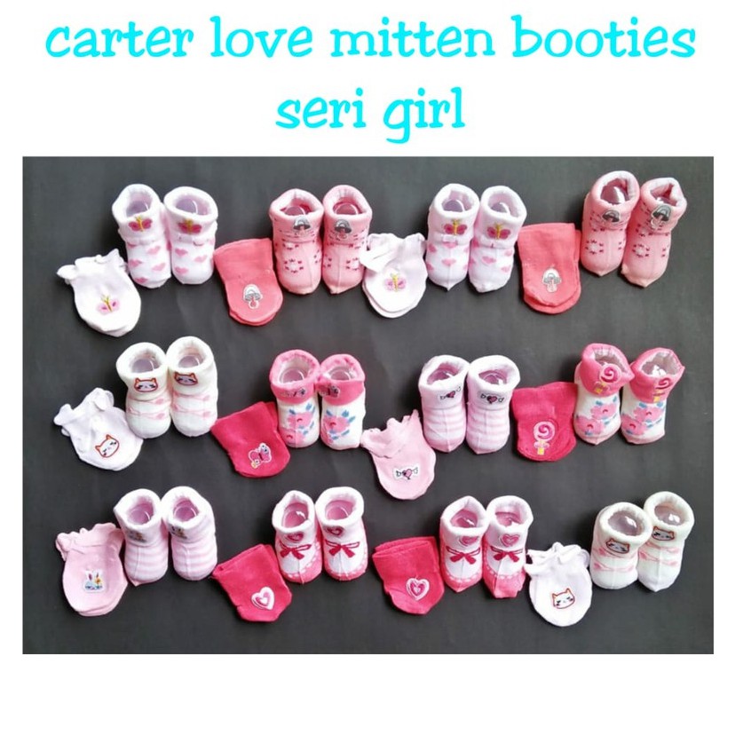 carterlove mitten booties usia 0-3bulan