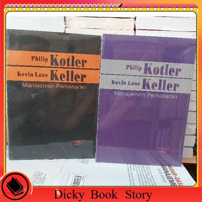 

Buku MANAJEMEN PEMASARAN JILID 1 & 2 BY PHILIP KOTLER