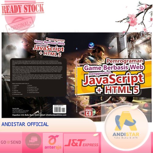 Pemrograman Game Berbasis Web Menggunakan JavaScript + HTML 5 (+CD)