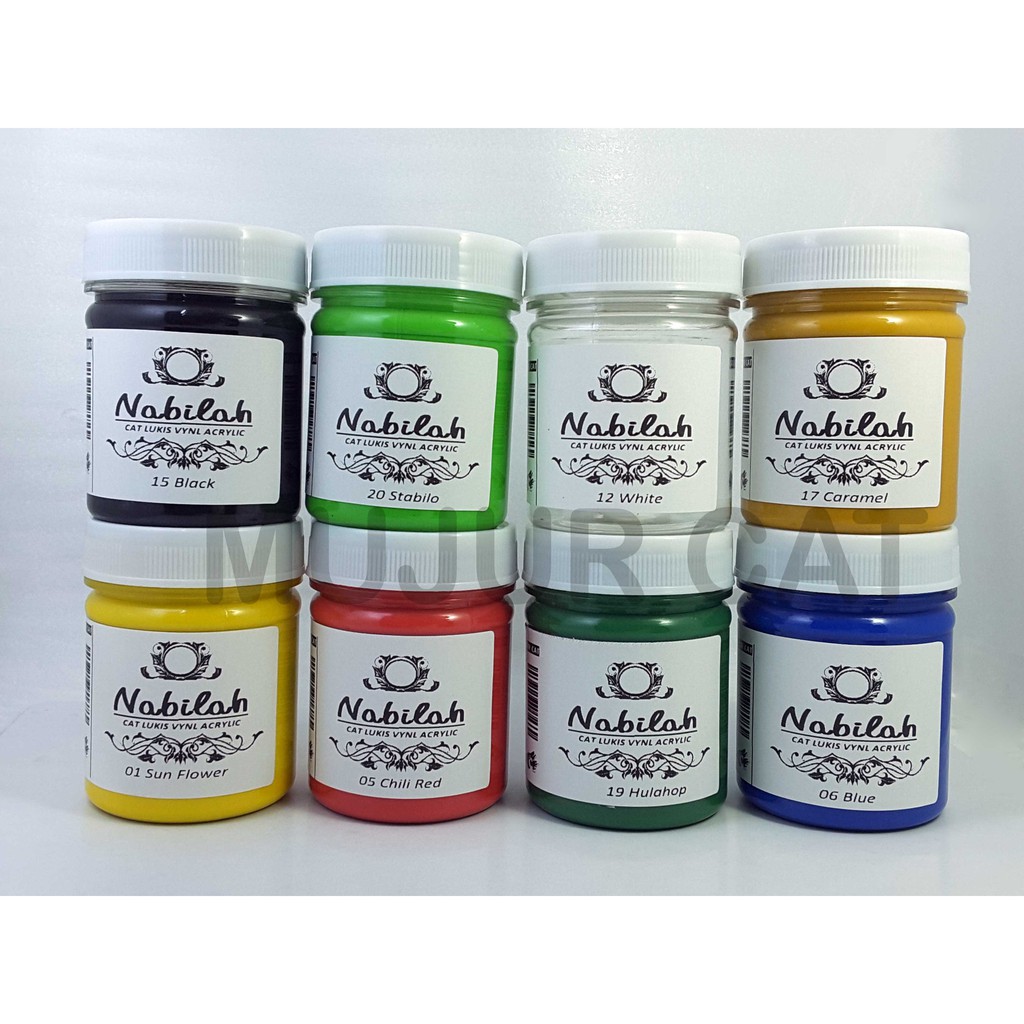 

CAT LUKIS NABILAH FULL COLOUR 100 Gram