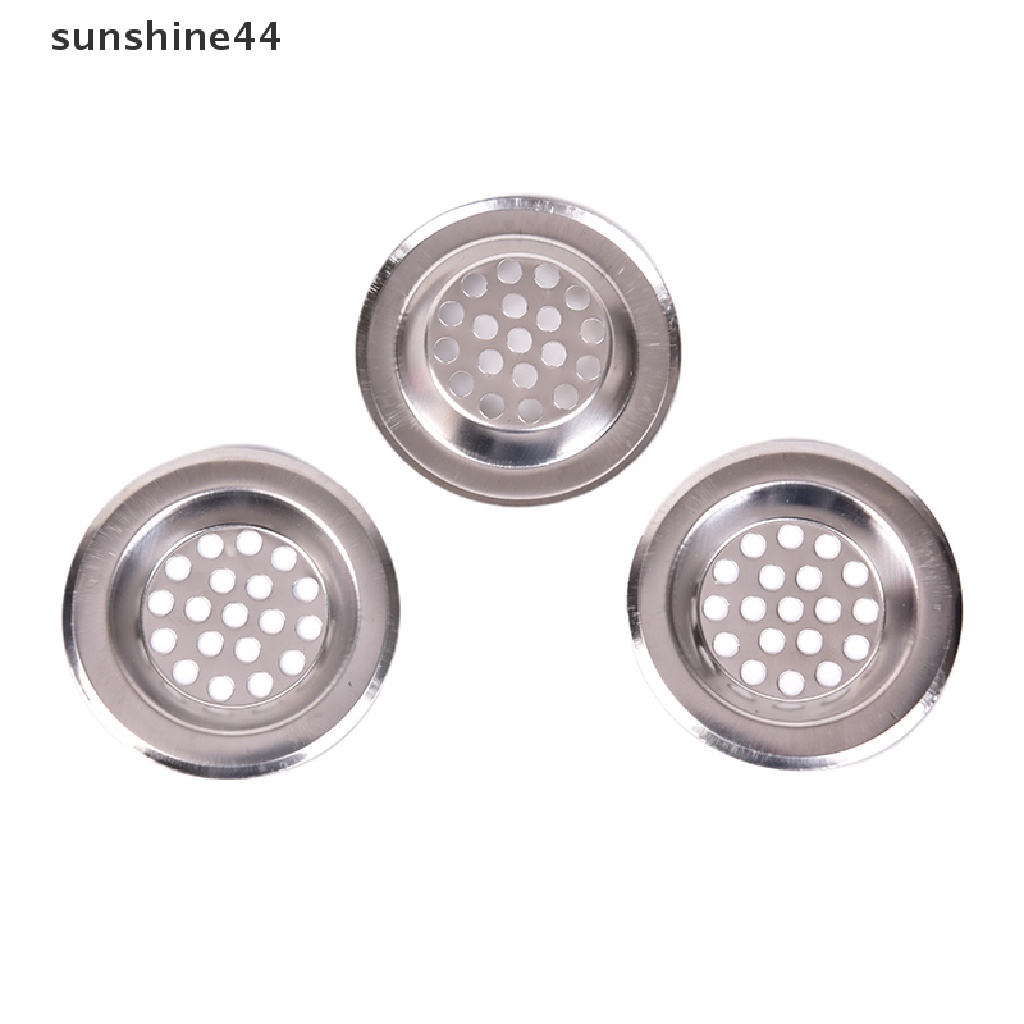 Sunshine Saringan Saluran Air Wastafel Dapur / Kamar Mandi Bahan Stainless Steel