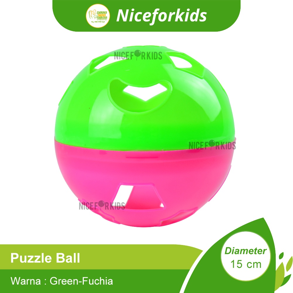 Puzzle Ball / Block Bola Puzzle / Mainan Puzzle Anak