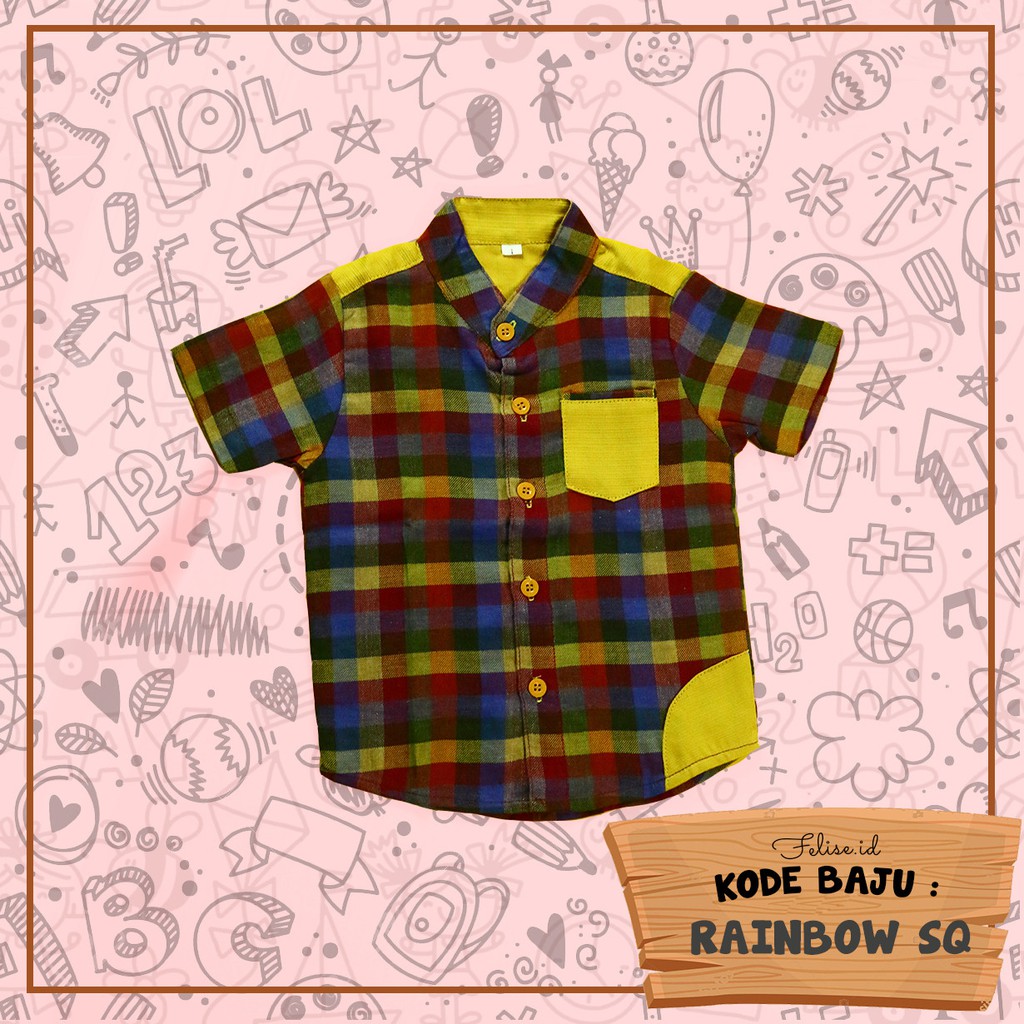 Kemeja bayi lucu/baju bayi laki-laki