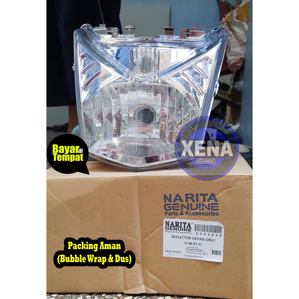 REFLEKTOR LAMPU DEPAN HONDA BEAT FI (2012 - 2015)