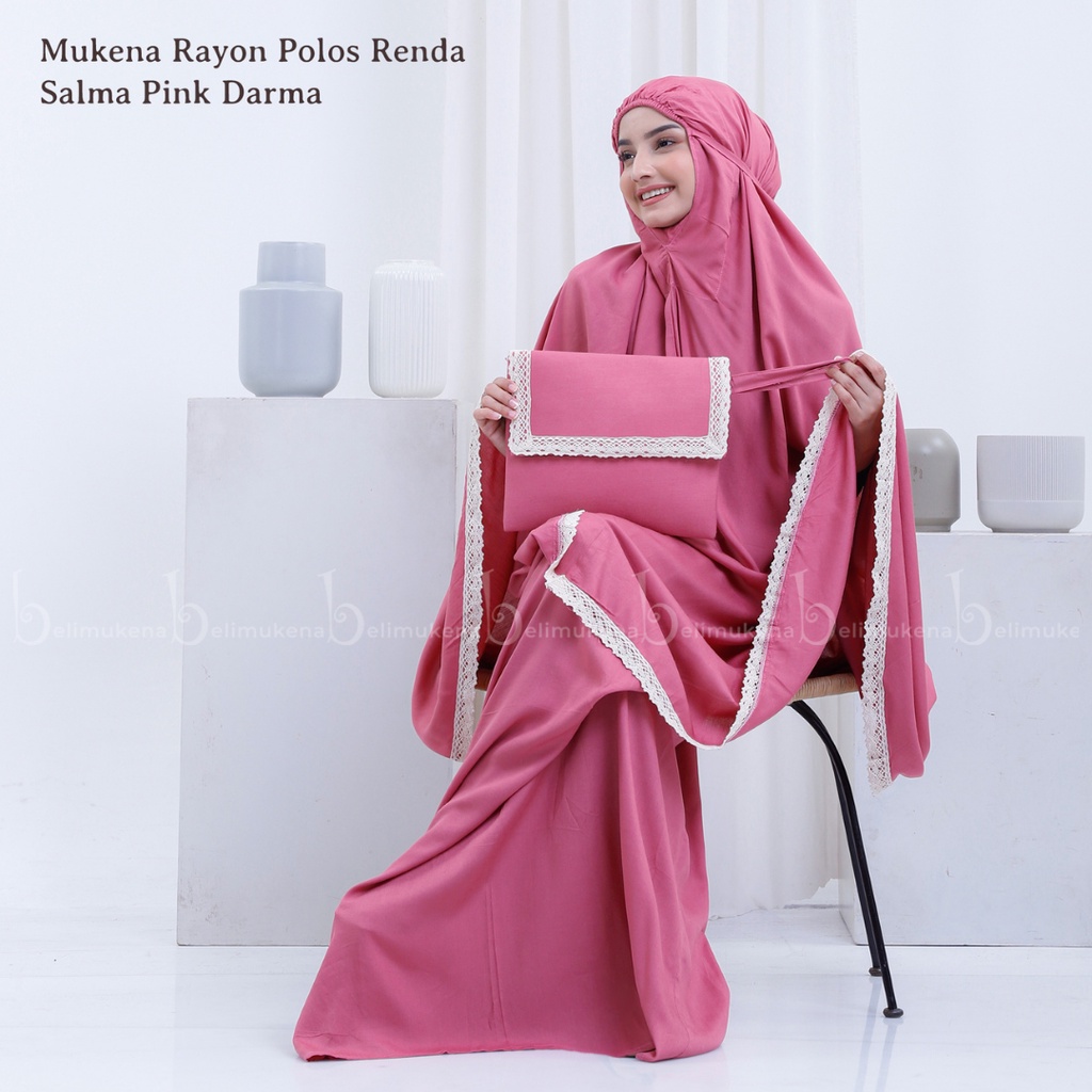 Mukena Dewasa Rayon Renda Salma