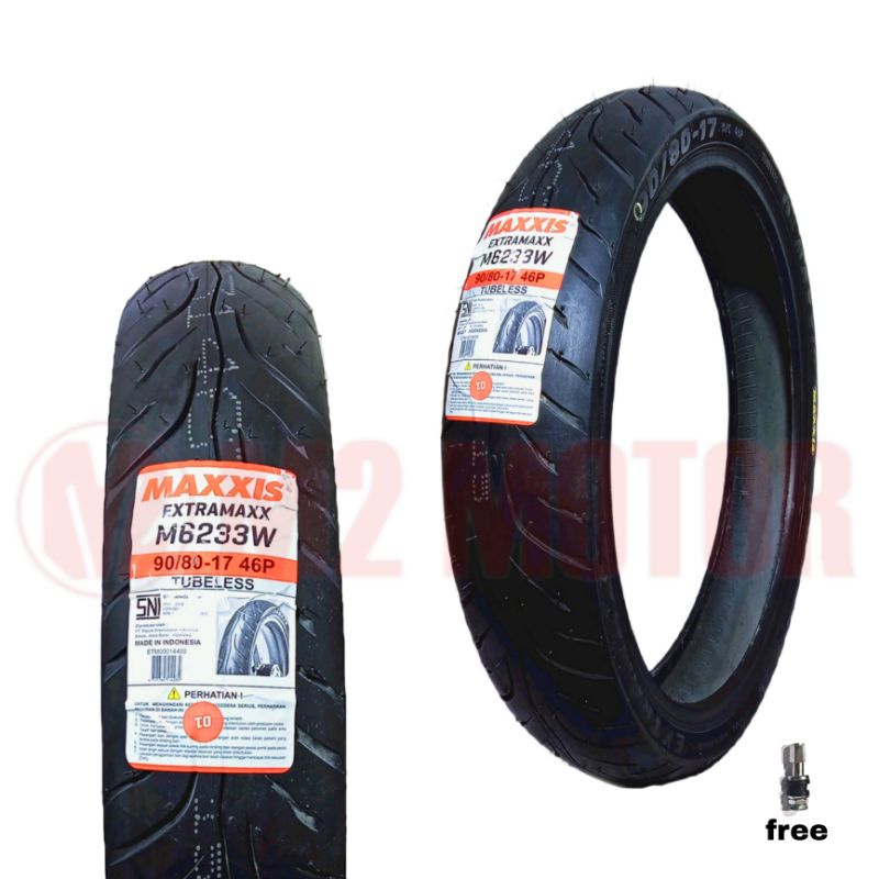 MAXXIS 90/80-17 M6233W EXTRAMAXX TUBELESS