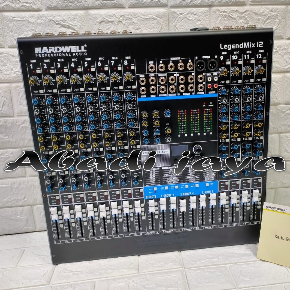 Hardwell Legendmix 12 Legendmix12 Hardwell Mixer 12 Channel ORIGINAL