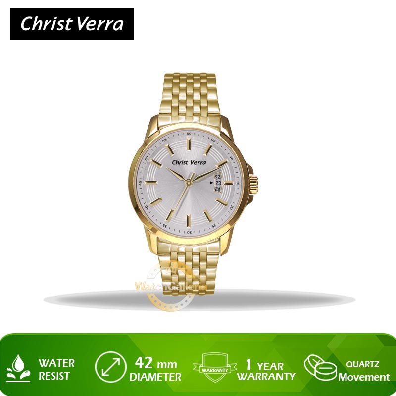Jam Tangan Christ Verra CV 71110G-12 SLV Original Murah