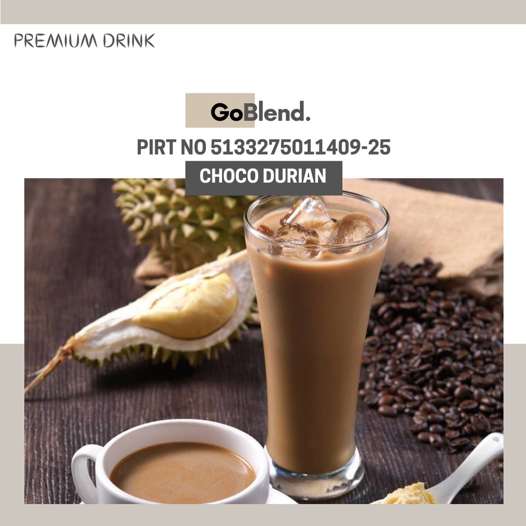 

Bubuk Minuman CHOCO DURIAN 1Kg - Bubuk CHOCO DURIAN 1Kg - CHOCO DURIAN Bubuk 1Kg