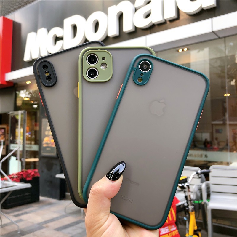 Casing Hardcase Silikon Matte Transparan Shockproof Untuk Nova 7i / 5t / 4 / 4e / 7 / 7se