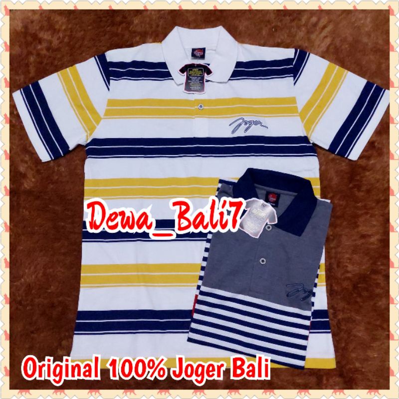 Kaos Polo Joger Bali Original Dewasa Pendek