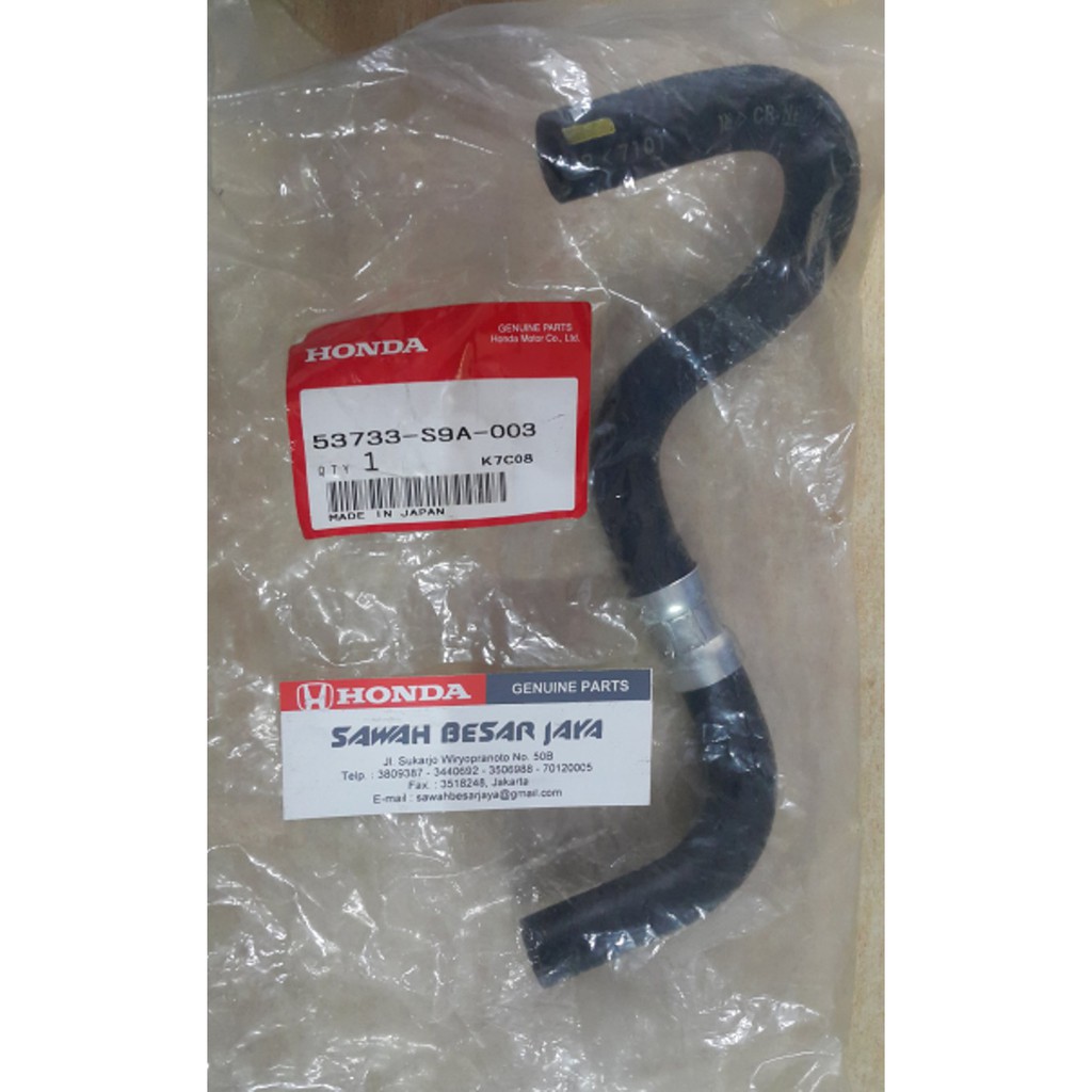 Super Murah selang power steering - stering tekanan rendah crv gen 2 ori