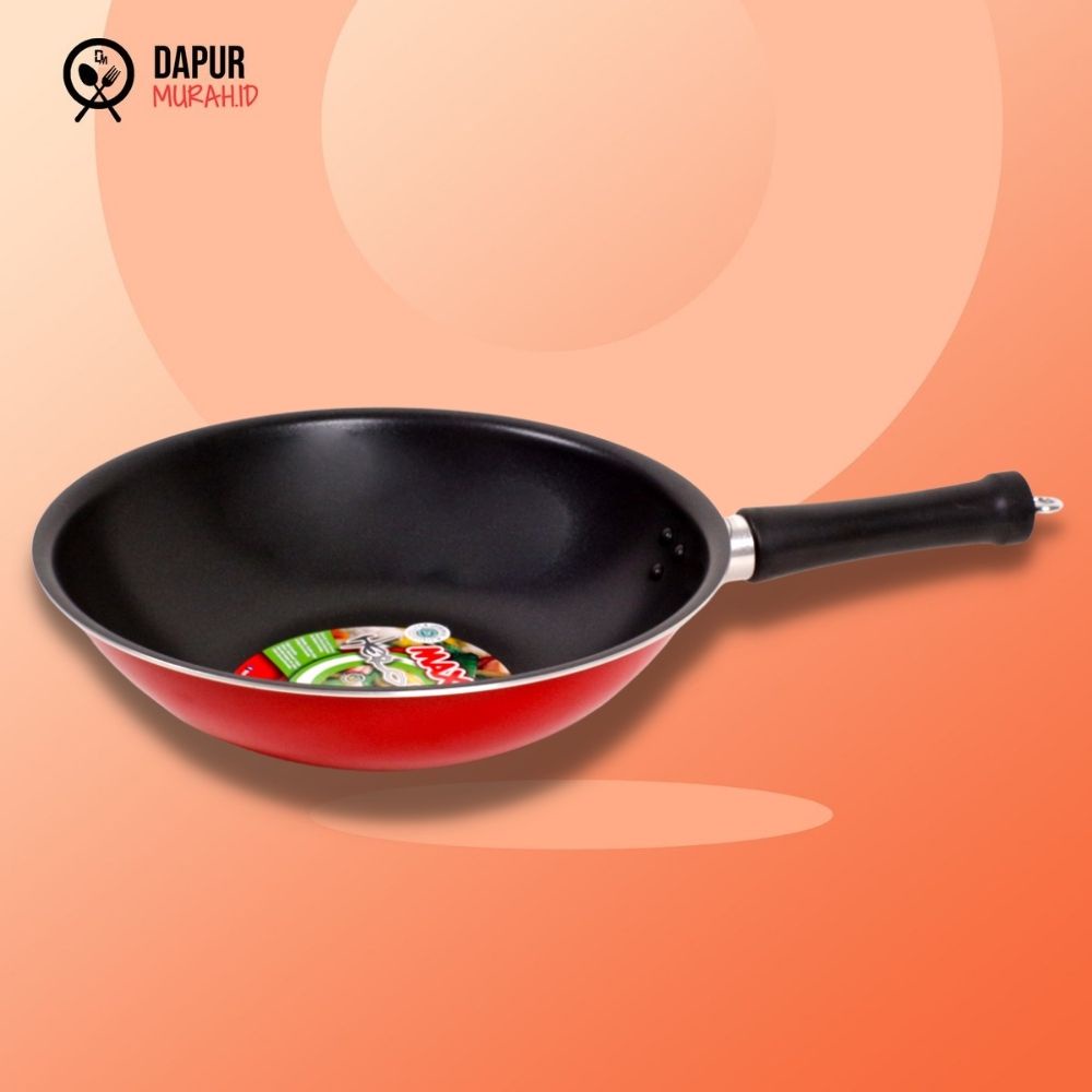 Wajan Teflon Maxim Hero Wok 26 cm