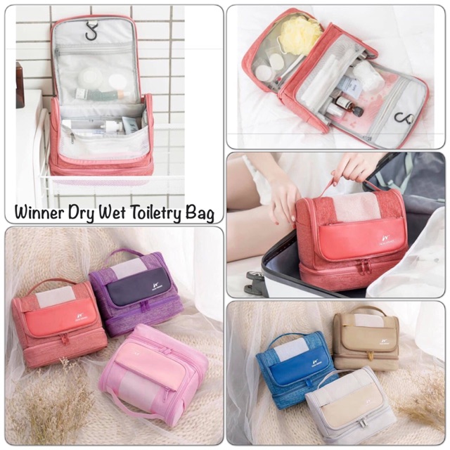 WINNER DRY WET TOILETRY POUCH