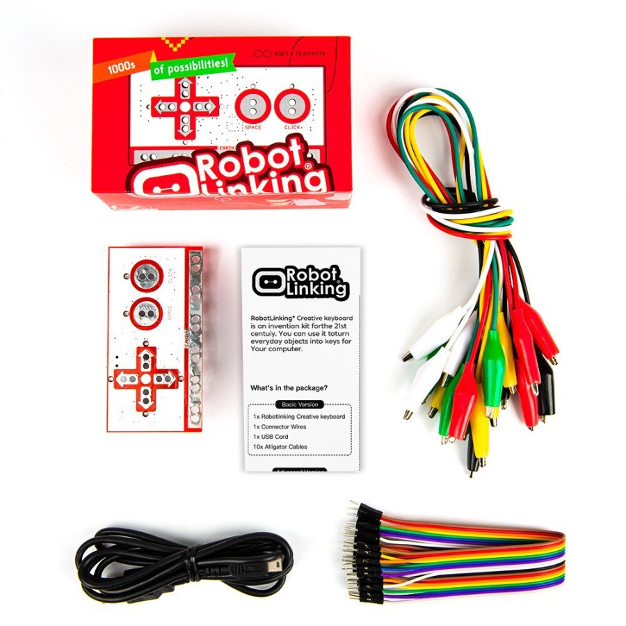 Promo Makey Makey Starter Kit KickStarter Trainer Elektronik Micro