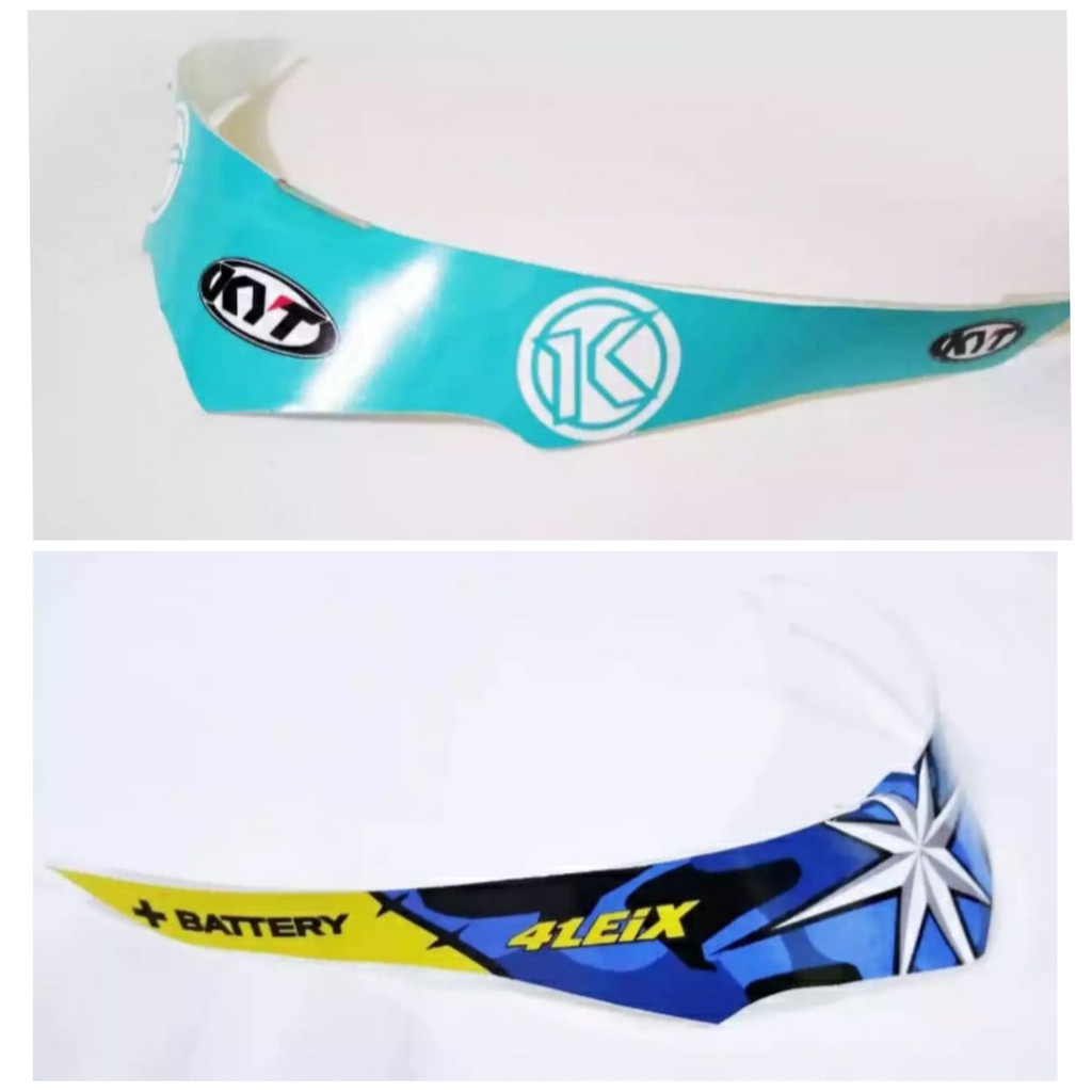 Spoiler helm KYT kyoto espargaro blue, aquamarine