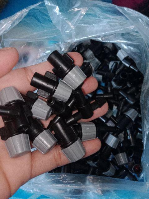 Misting Mist Nozzle Fogger Head Sprayer + Nepel Tee Sprayer 7mm