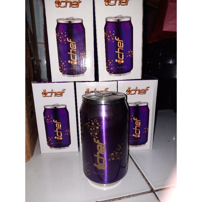Termos Techno tumbler ichef ifa cookware 280 ml ungu / tempat air minum panas dan dingin