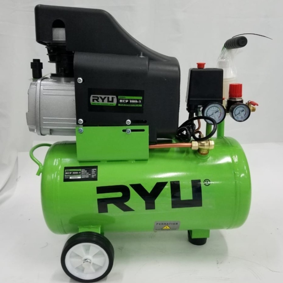 MESIN KOMPRESOR ANGIN RYU RCP100-1 / 25 LITER 1 HP
